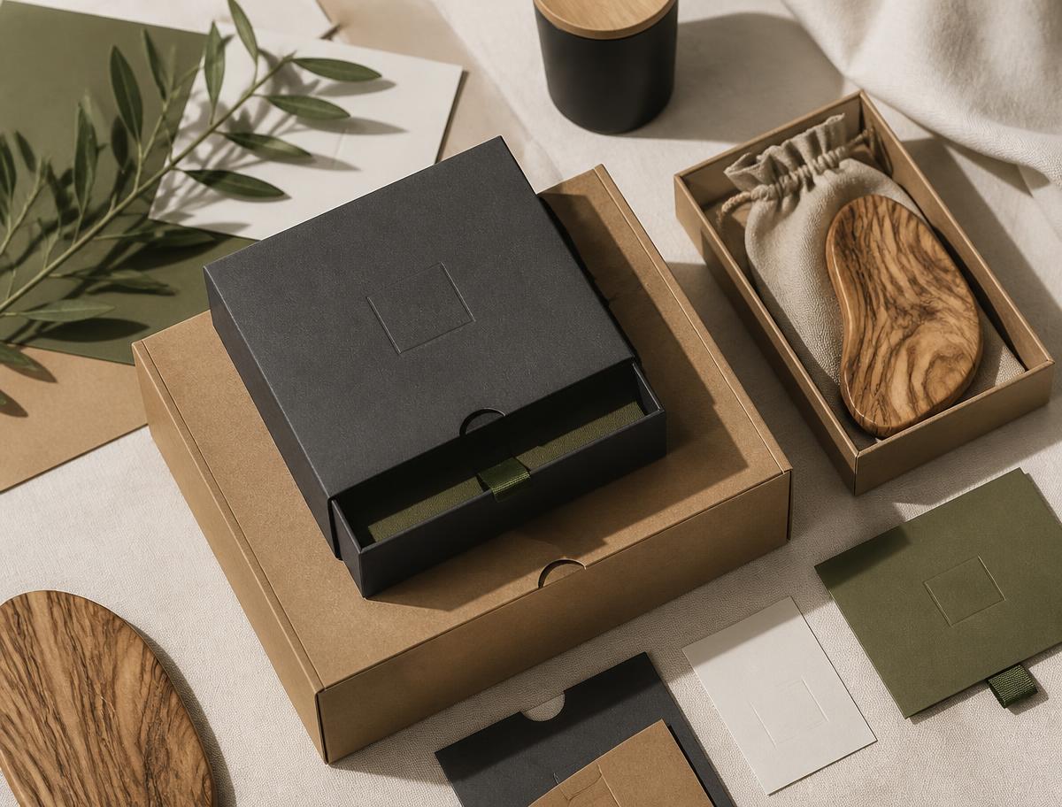 Donor gift with ministry branding, custom insert card and presentation packaging