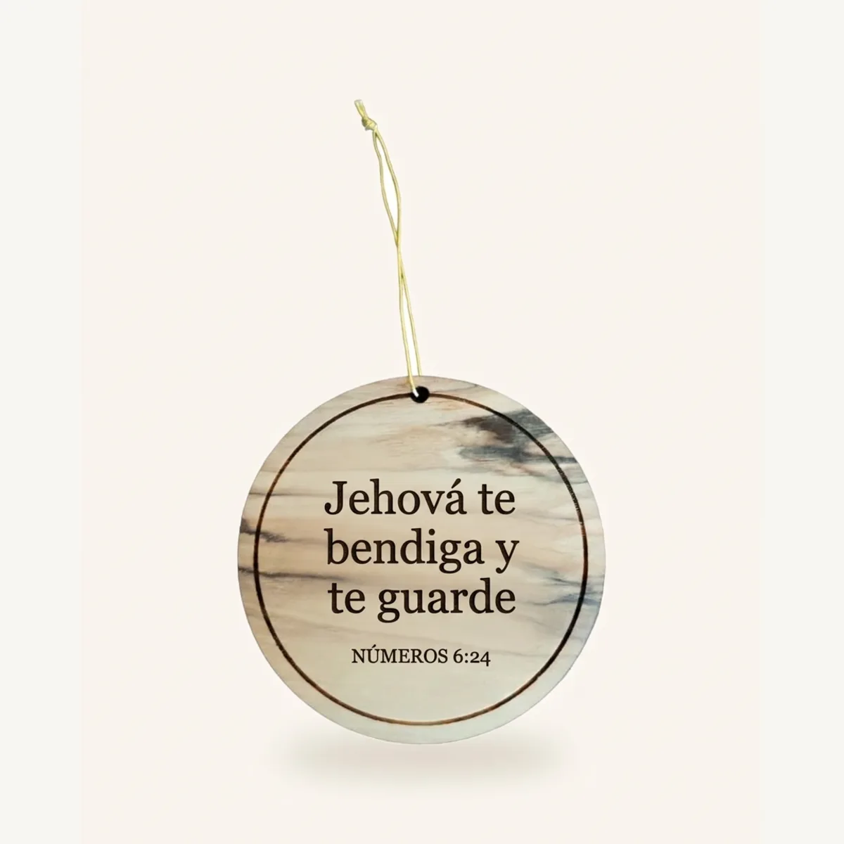 Jerusalem Olivewood Ornament
