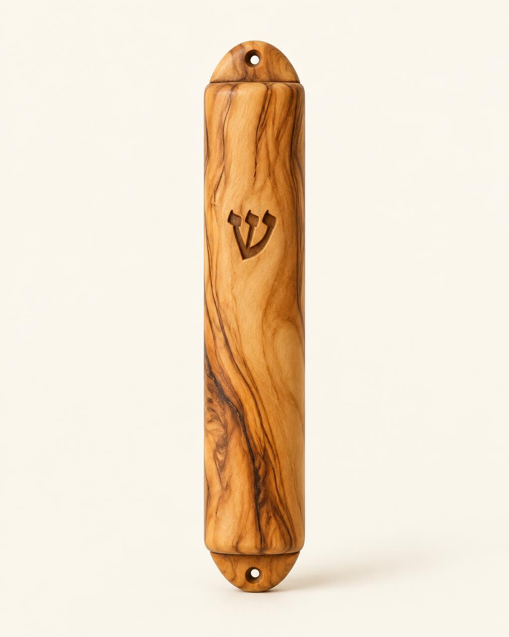 Olive Wood Mezuzah