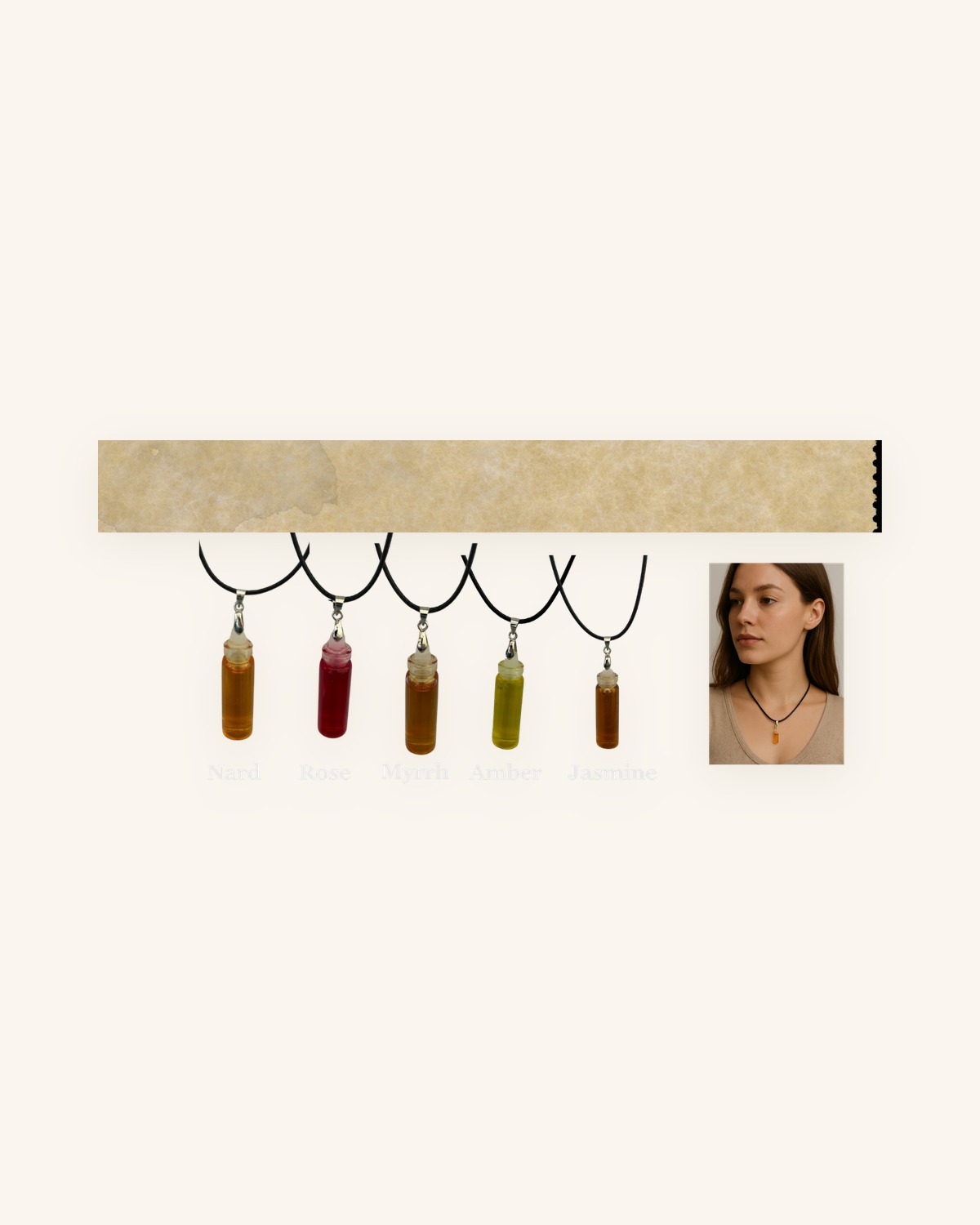Soil & Water Anointing Oil Necklaces