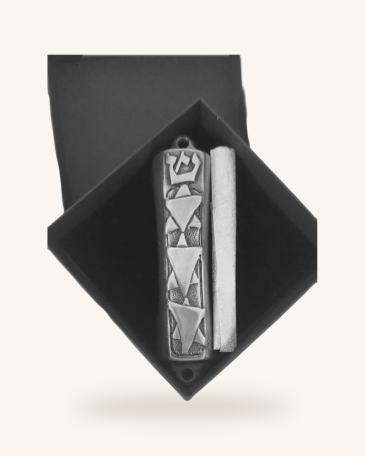 Star of David Mezuzah – Silver