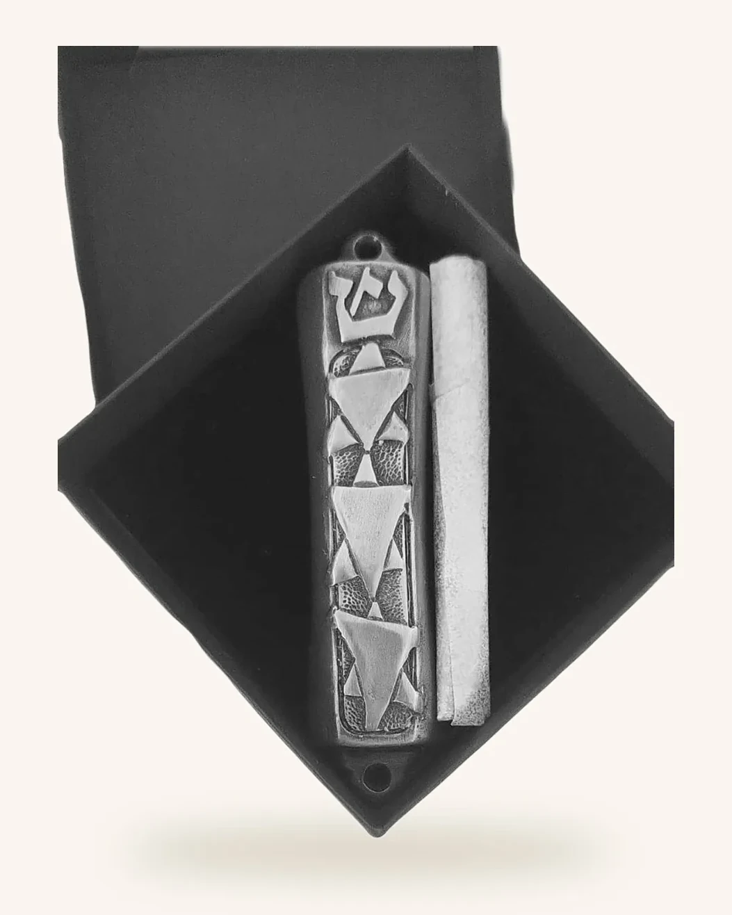 Star of David Mezuzah – Silver
